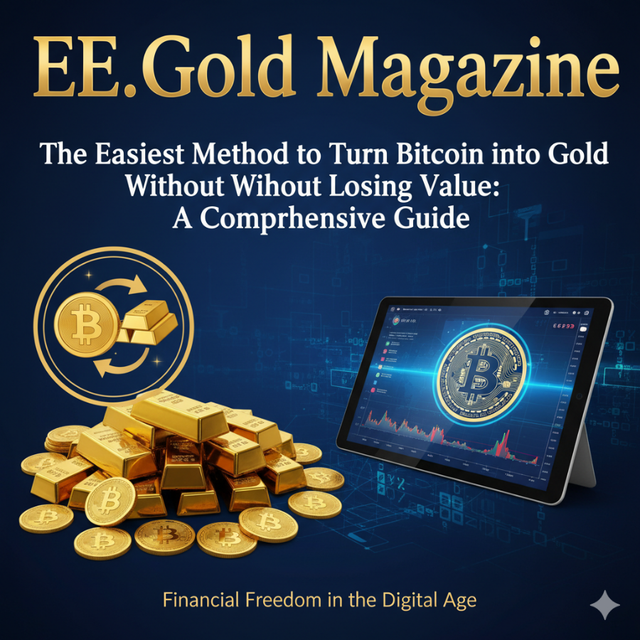 The Easiest Method to Turn Bitcoin into Gold Without Losing Value