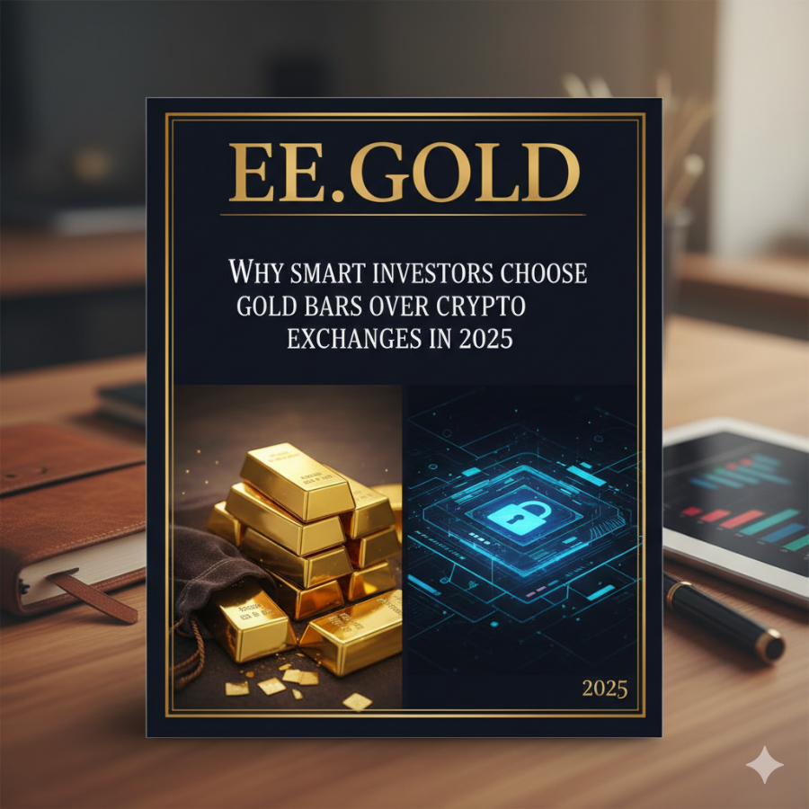 Why Smart Investors Choose Gold Bars Over Crypto Exchanges in 2025
