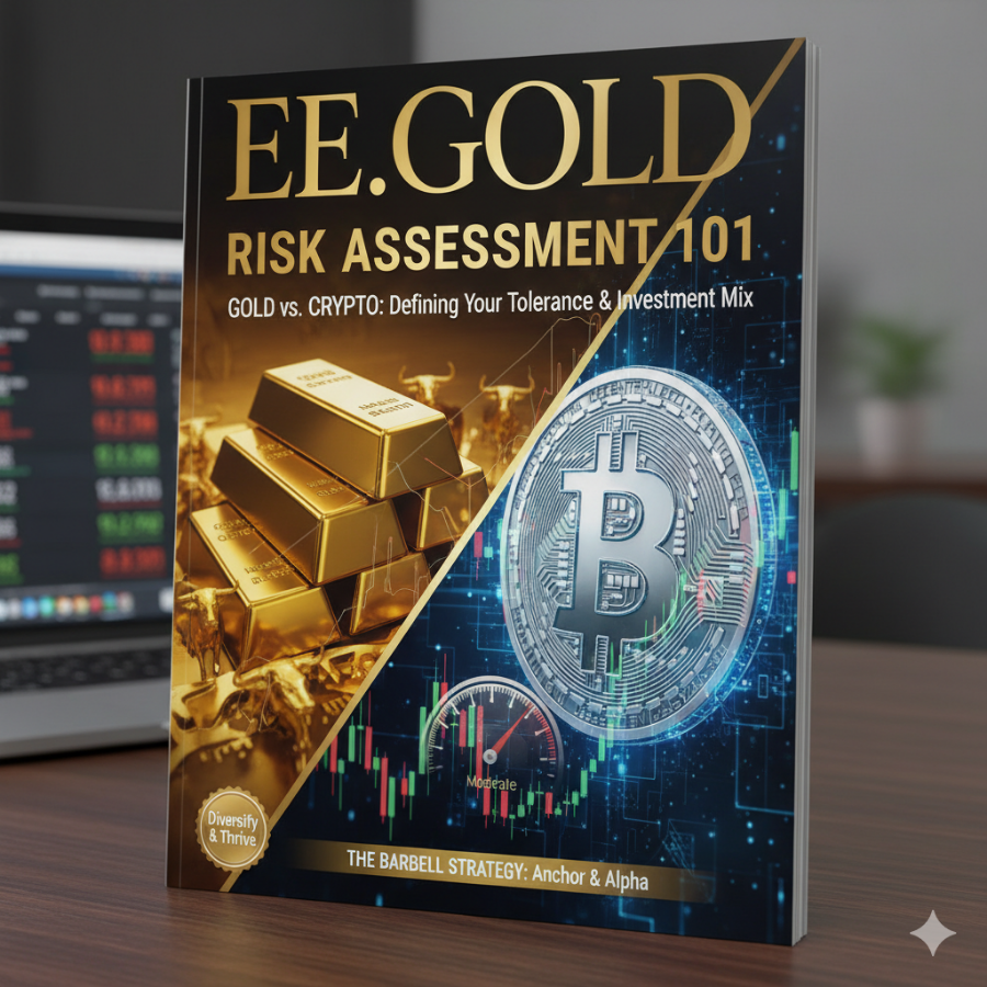 Risk Assessment 101: Gold vs. Crypto—Defining Your Tolerance and Investment Mix Risk Assessment 101: Gold vs. Crypto—Defining Your Tolerance and Investment Mix