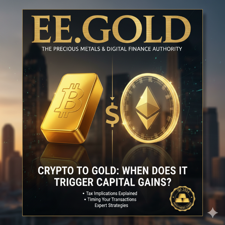 When Does Converting Crypto to Gold Trigger Capital Gains? When Does Converting Crypto to Gold Trigger Capital Gains?