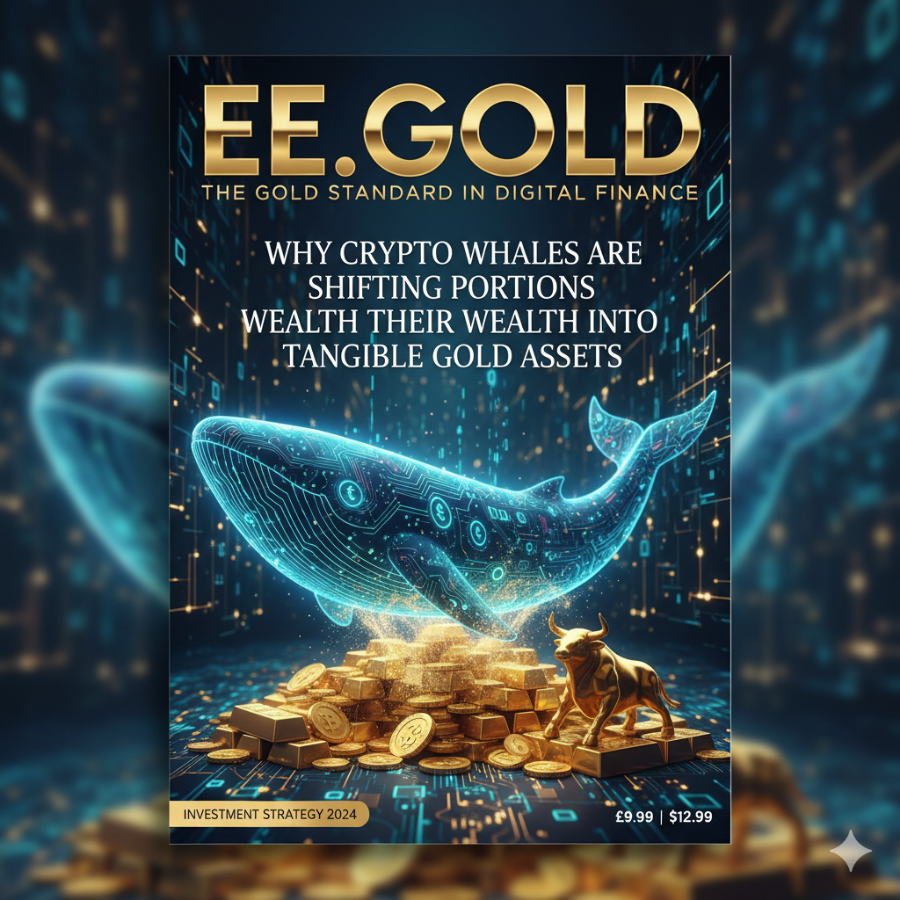 Why Crypto Whales Are Shifting Portions of Their Wealth into Tangible Gold Assets