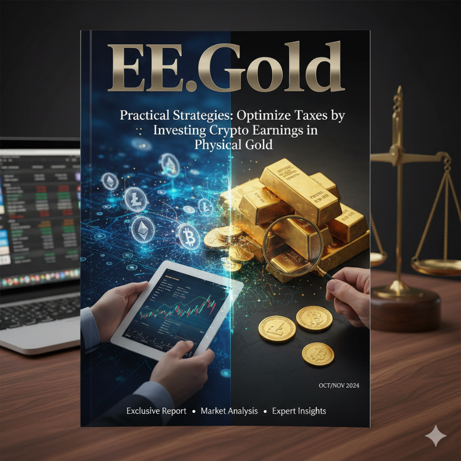 Practical Strategies: Optimizing Taxes by Investing Crypto Earnings in Physical Gold