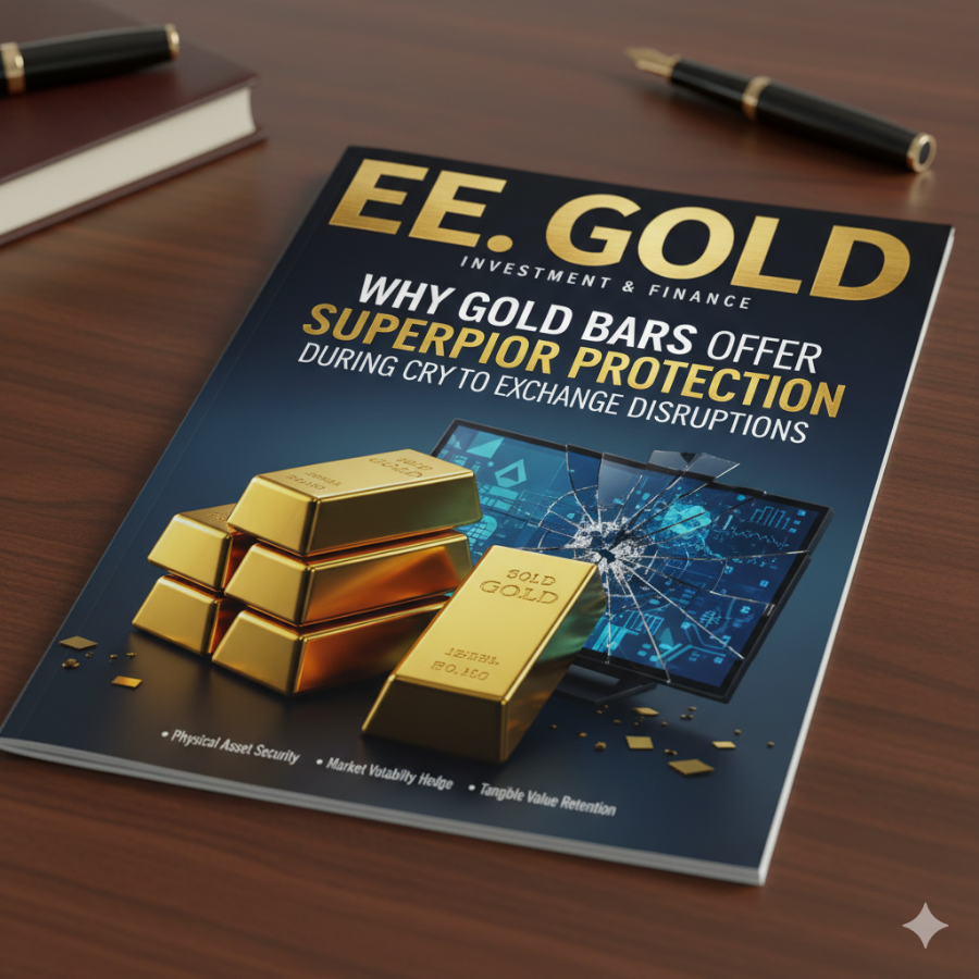Why Gold Bars Offer Superior Protection During Crypto Exchange Disruptions