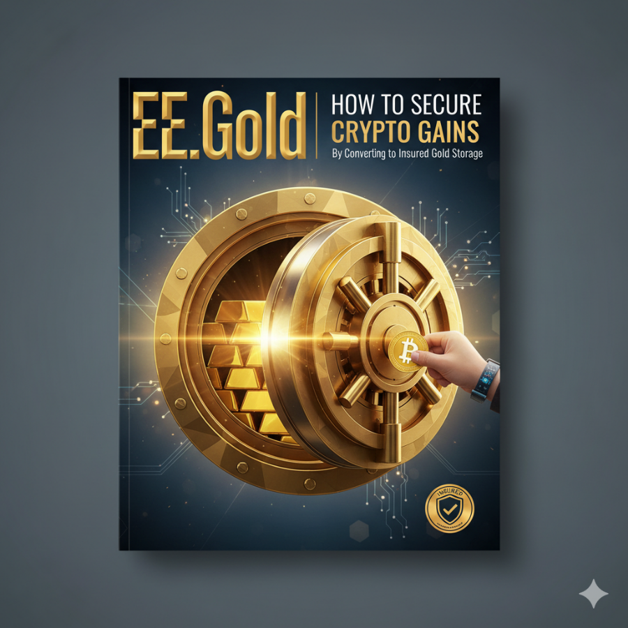 How to Secure Your Crypto Gains by Converting to Insured Gold Storage