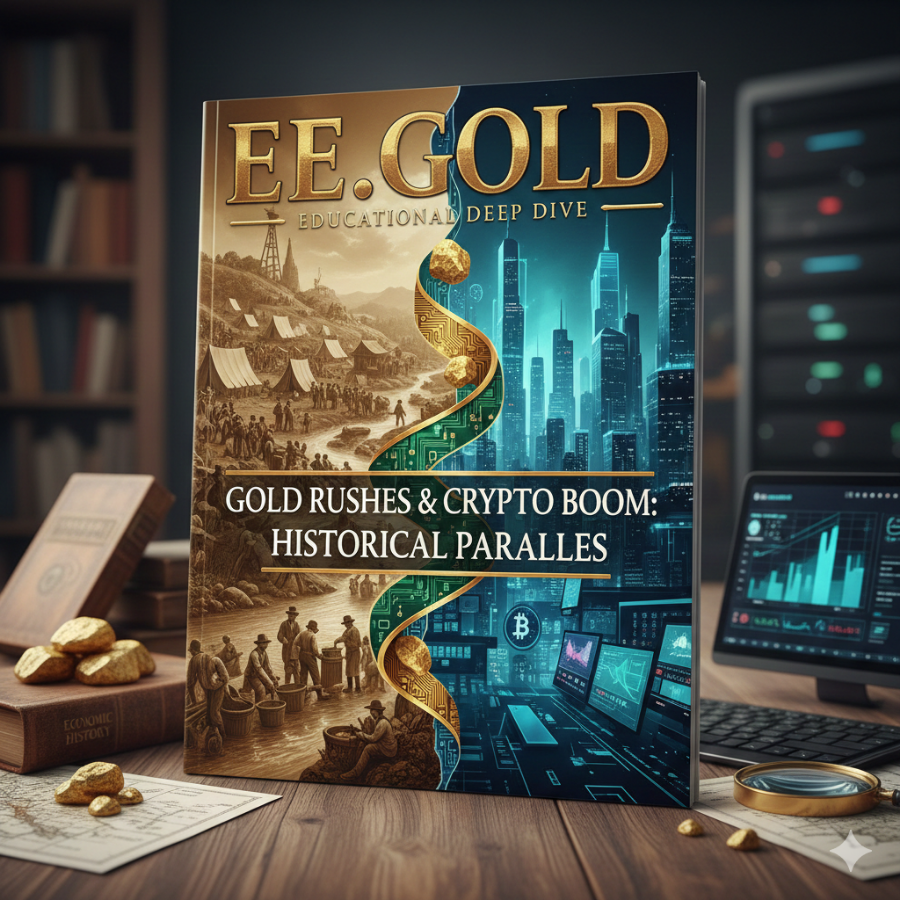 Educational Deep Dive: Historical Parallels Between Crypto Booms and Gold Rushes