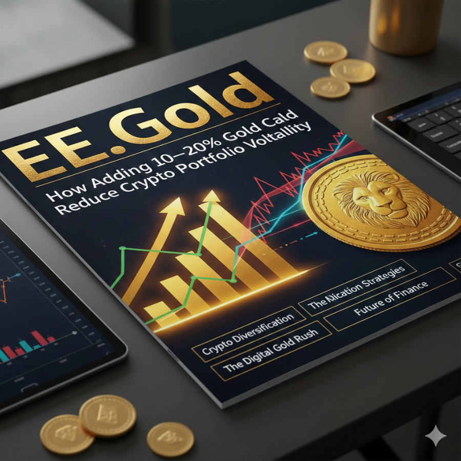 The Simple Math: How Adding 10–20% Gold Can Reduce Crypto Portfolio Volatility