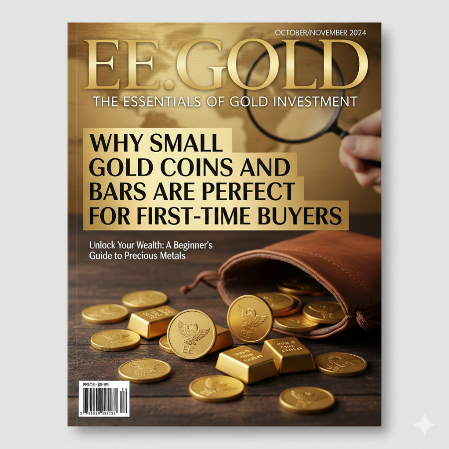 Why Small Gold Coins and Bars Are Perfect for First-Time Buyers