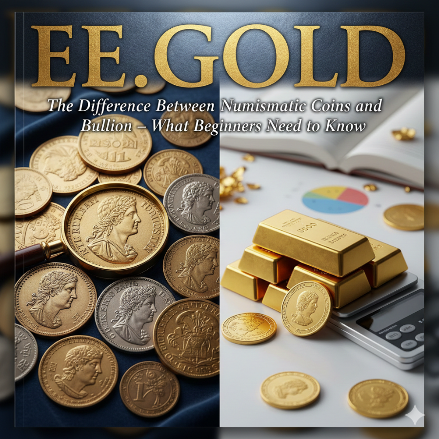 The Difference Between Numismatic Coins and Bullion – What Beginners Need to Know