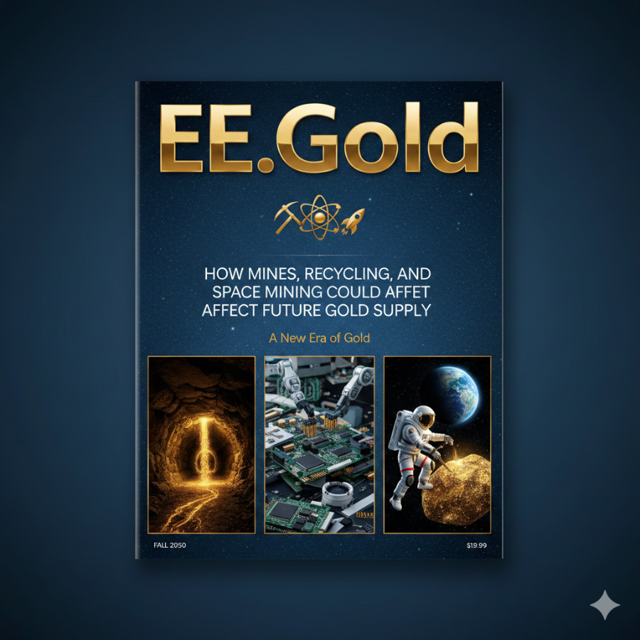 How Mines, Recycling, and Space Mining Could Affect Future Gold Supply