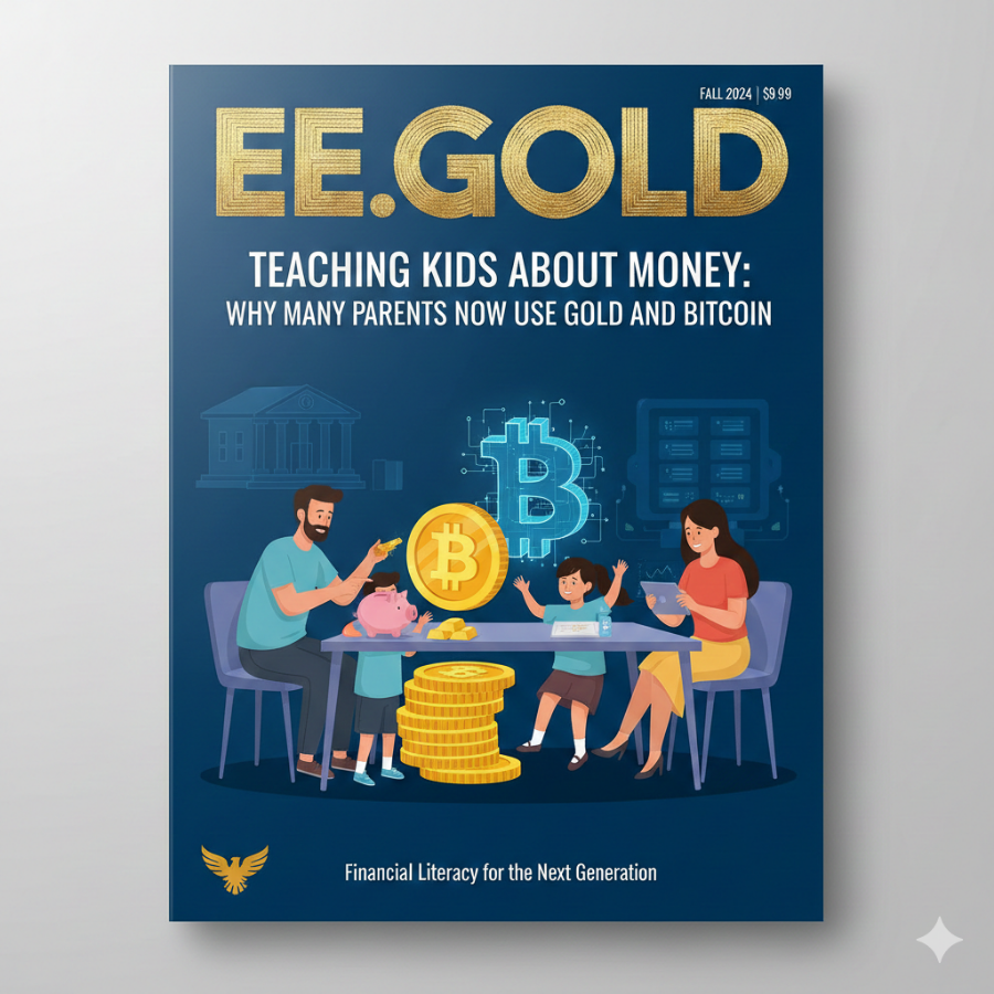 Teaching Kids About Money: Why Many Parents Now Use Gold and Bitcoin