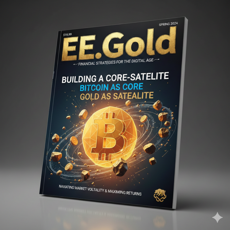 Building a Core-Satellite Portfolio with Bitcoin as Core and Gold as Satellite