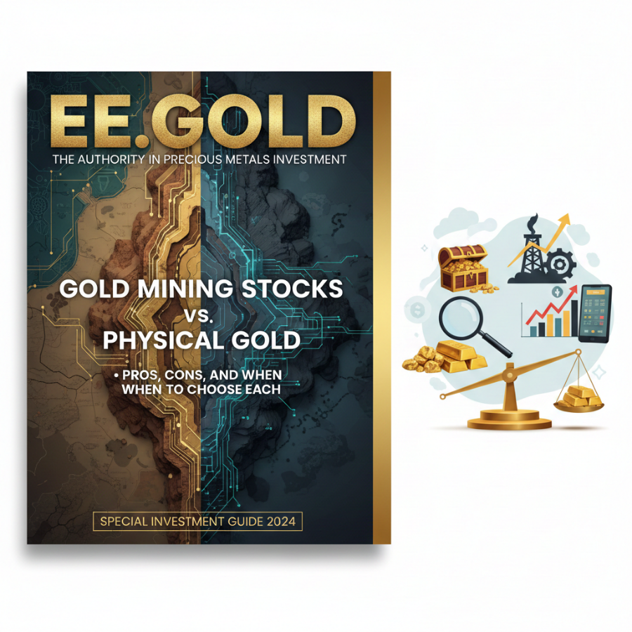 Gold Mining Stocks vs. Physical Gold: Pros, Cons, and When to Choose Each