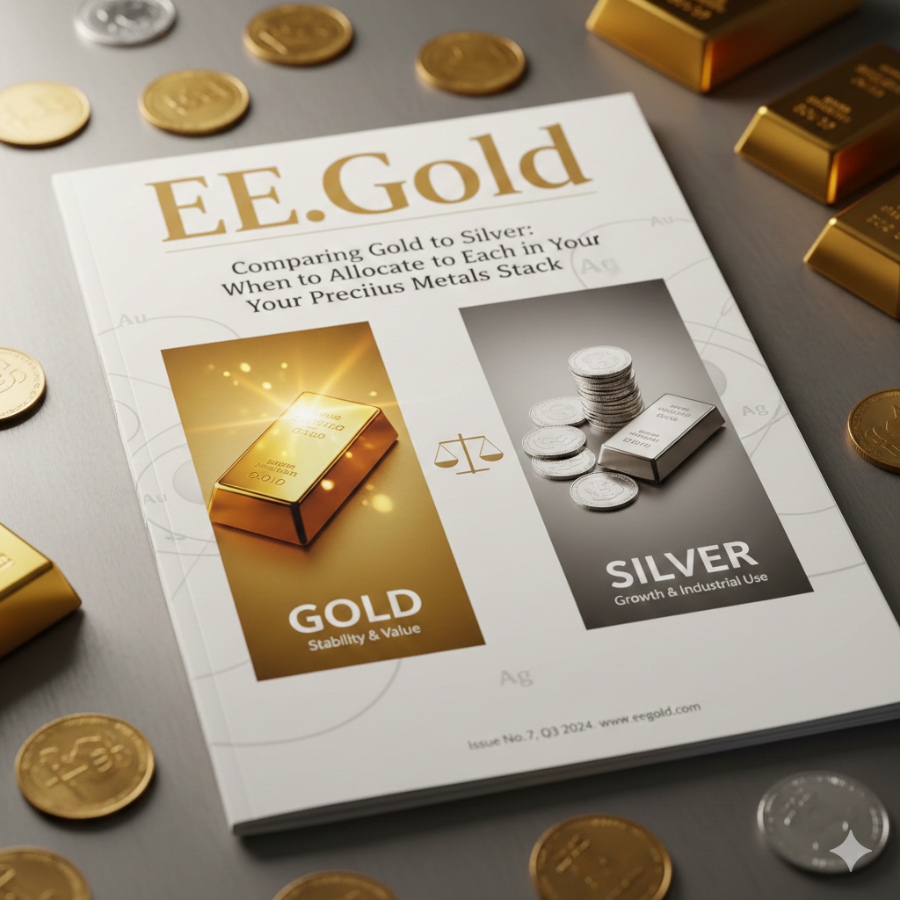 Comparing Gold to Silver: When to Allocate to Each in Your Precious Metals Stack