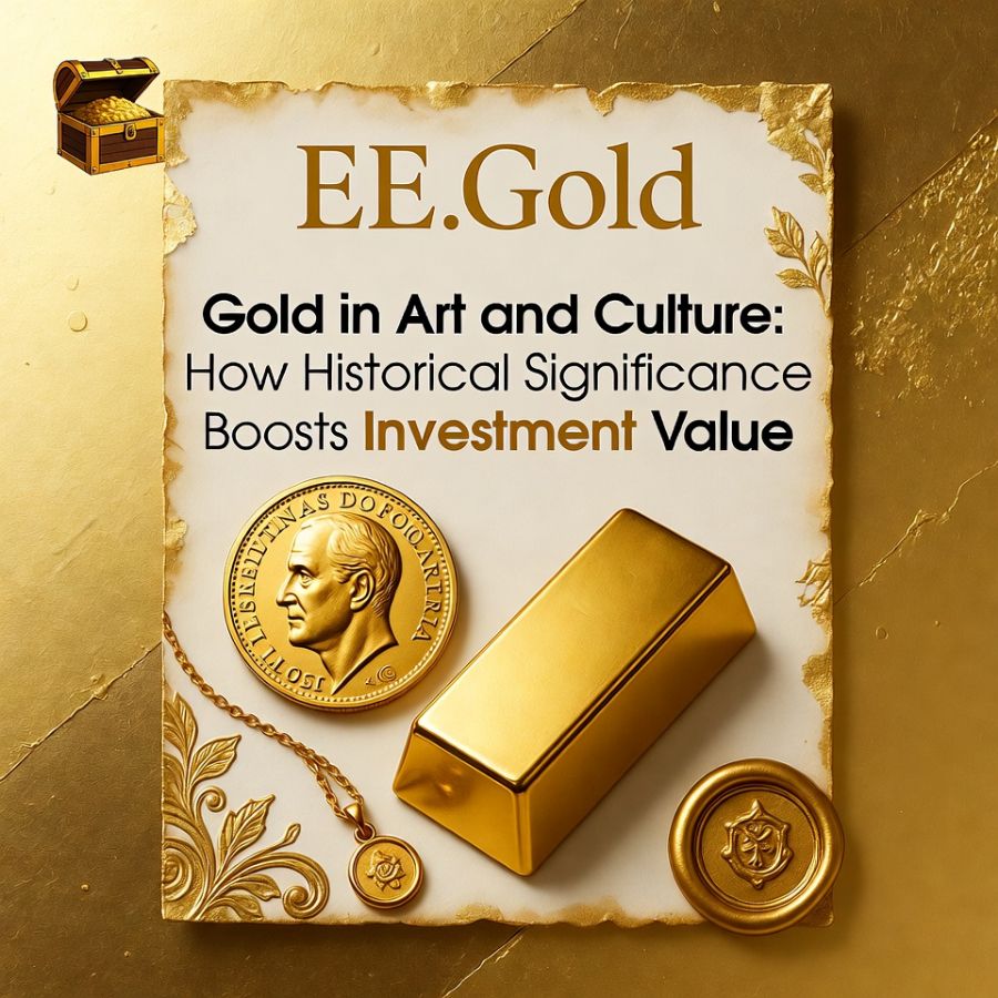 Gold in Art and Culture: How Historical Significance Boosts Investment Value